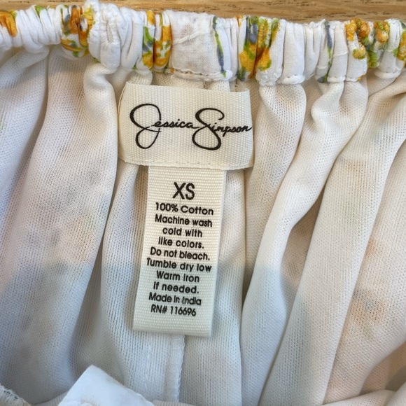 Jessica Simpson Floral Eyelet Mini Dress - Picture 5 of 13